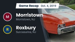 Recap: Morristown  vs. Roxbury  2019
