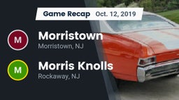 Recap: Morristown  vs. Morris Knolls  2019