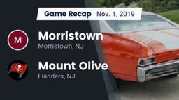 Recap: Morristown  vs. Mount Olive  2019