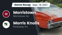 Recap: Morristown  vs. Morris Knolls  2021