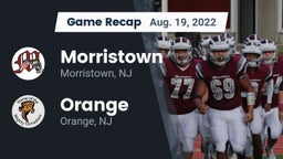 Recap: Morristown  vs. Orange  2022