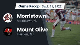 Recap: Morristown  vs. Mount Olive  2022