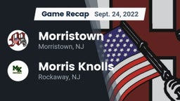 Recap: Morristown  vs. Morris Knolls  2022