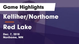 Kelliher/Northome  vs Red Lake Game Highlights - Dec. 7, 2018