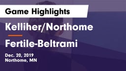 Kelliher/Northome  vs Fertile-Beltrami  Game Highlights - Dec. 20, 2019