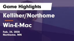 Kelliher/Northome  vs Win-E-Mac Game Highlights - Feb. 24, 2020