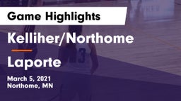 Kelliher/Northome  vs Laporte Game Highlights - March 5, 2021
