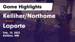 Kelliher/Northome  vs Laporte Game Highlights - Feb. 15, 2022