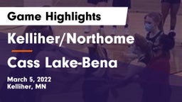 Kelliher/Northome  vs Cass Lake-Bena  Game Highlights - March 5, 2022