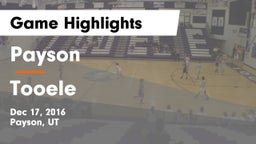 Payson  vs Tooele  Game Highlights - Dec 17, 2016
