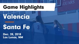 Valencia  vs Santa Fe  Game Highlights - Dec. 28, 2018