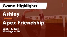 Ashley  vs Apex Friendship  Game Highlights - Sept. 11, 2021