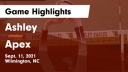 Ashley  vs Apex  Game Highlights - Sept. 11, 2021
