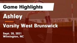 Ashley  vs Varsity West Brunswick Game Highlights - Sept. 28, 2021