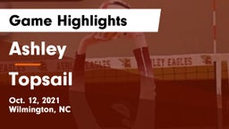 Ashley  vs Topsail Game Highlights - Oct. 12, 2021