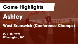 Ashley  vs West Brunswick (Conference Champs) Game Highlights - Oct. 18, 2021