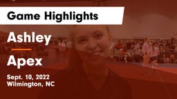 Ashley  vs Apex  Game Highlights - Sept. 10, 2022