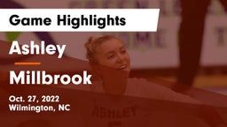 Ashley  vs Millbrook  Game Highlights - Oct. 27, 2022