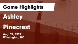 Ashley  vs Pinecrest  Game Highlights - Aug. 24, 2023