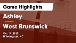 Ashley  vs West Brunswick  Game Highlights - Oct. 3, 2023