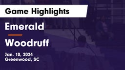 Emerald  vs Woodruff  Game Highlights - Jan. 10, 2024
