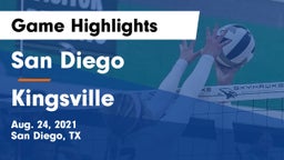 San Diego  vs Kingsville  Game Highlights - Aug. 24, 2021