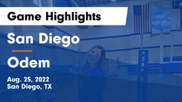 San Diego  vs Odem Game Highlights - Aug. 25, 2022