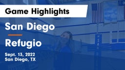 San Diego  vs Refugio  Game Highlights - Sept. 13, 2022