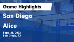San Diego  vs Alice Game Highlights - Sept. 23, 2022