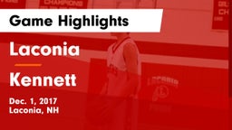 Laconia  vs Kennett  Game Highlights - Dec. 1, 2017
