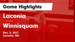 Laconia  vs Winnisquam  Game Highlights - Dec. 8, 2017