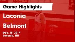 Laconia  vs Belmont Game Highlights - Dec. 19, 2017