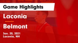 Laconia  vs Belmont  Game Highlights - Jan. 20, 2021