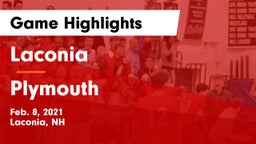 Laconia  vs Plymouth Game Highlights - Feb. 8, 2021