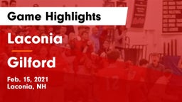 Laconia  vs Gilford  Game Highlights - Feb. 15, 2021