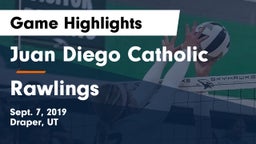 Juan Diego Catholic  vs Rawlings  Game Highlights - Sept. 7, 2019