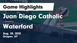 Juan Diego Catholic  vs Waterford Game Highlights - Aug. 28, 2020