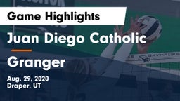 Juan Diego Catholic  vs Granger  Game Highlights - Aug. 29, 2020
