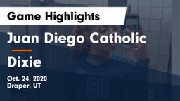 Juan Diego Catholic  vs Dixie  Game Highlights - Oct. 24, 2020