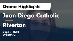 Juan Diego Catholic  vs Riverton  Game Highlights - Sept. 7, 2021