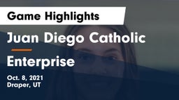Juan Diego Catholic  vs Enterprise  Game Highlights - Oct. 8, 2021