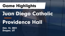 Juan Diego Catholic  vs Providence Hall  Game Highlights - Oct. 12, 2021
