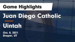 Juan Diego Catholic  vs Uintah  Game Highlights - Oct. 8, 2021