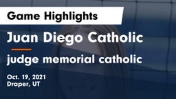 Juan Diego Catholic  vs judge memorial catholic  Game Highlights - Oct. 19, 2021