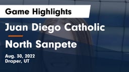 Juan Diego Catholic  vs North Sanpete Game Highlights - Aug. 30, 2022