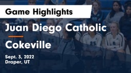 Juan Diego Catholic  vs Cokeville Game Highlights - Sept. 3, 2022