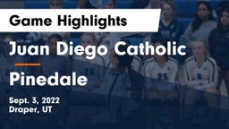 Juan Diego Catholic  vs Pinedale  Game Highlights - Sept. 3, 2022
