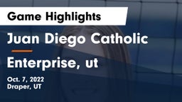 Juan Diego Catholic  vs Enterprise, ut Game Highlights - Oct. 7, 2022