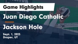 Juan Diego Catholic  vs Jackson Hole  Game Highlights - Sept. 1, 2023