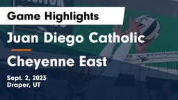 Juan Diego Catholic  vs Cheyenne East  Game Highlights - Sept. 2, 2023